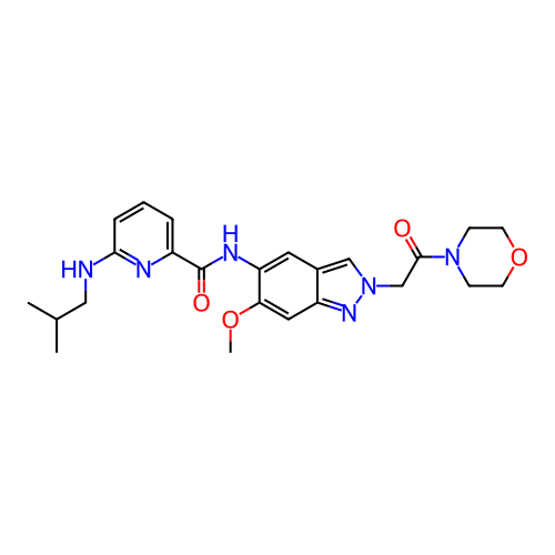 Chemical structure of BindingDB Monomer ID 390384