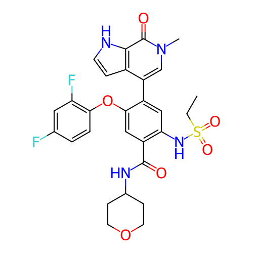 Chemical structure of BindingDB Monomer ID 390750
