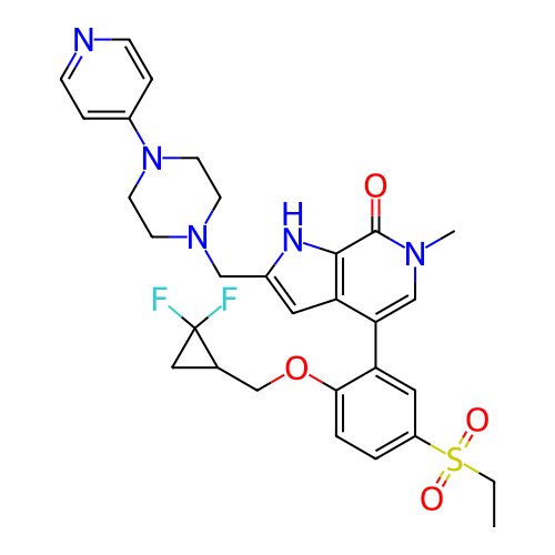 Chemical structure of BindingDB Monomer ID 390754