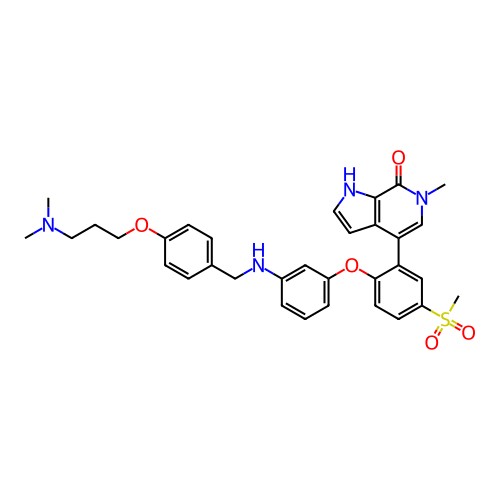 Chemical structure of BindingDB Monomer ID 390811