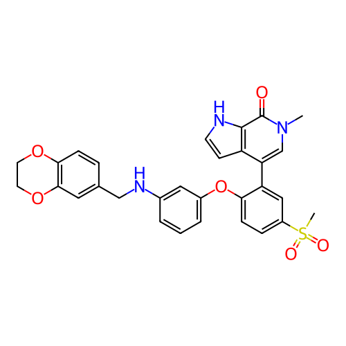 Chemical structure of BindingDB Monomer ID 390813