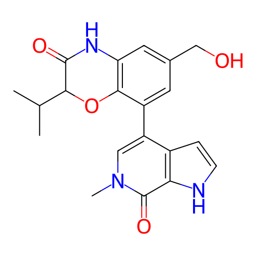 Chemical structure of BindingDB Monomer ID 391542