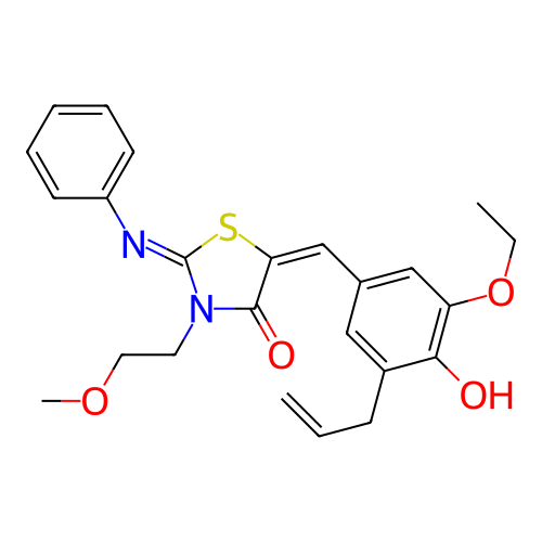 Chemical structure of BindingDB Monomer ID 391621