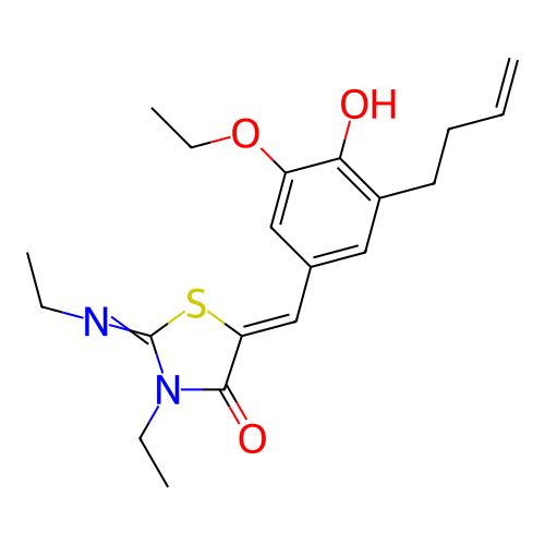 Chemical structure of BindingDB Monomer ID 391626