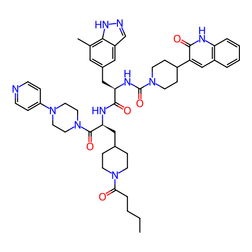 Chemical structure of BindingDB Monomer ID 391721