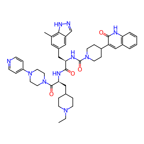 Chemical structure of BindingDB Monomer ID 391722
