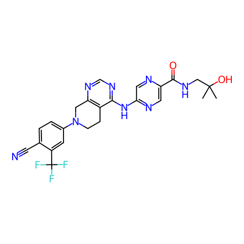 Chemical structure of BindingDB Monomer ID 391780