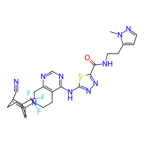 Chemical structure of BindingDB Monomer ID 391782