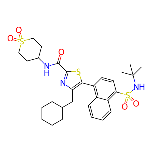 Chemical structure of BindingDB Monomer ID 392008