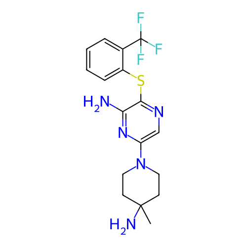 Chemical structure of BindingDB Monomer ID 392009