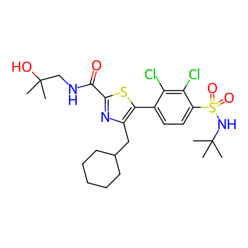 Chemical structure of BindingDB Monomer ID 392031