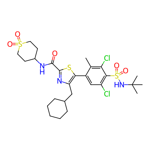 Chemical structure of BindingDB Monomer ID 392065