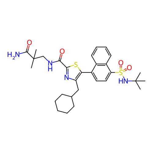 Chemical structure of BindingDB Monomer ID 392066