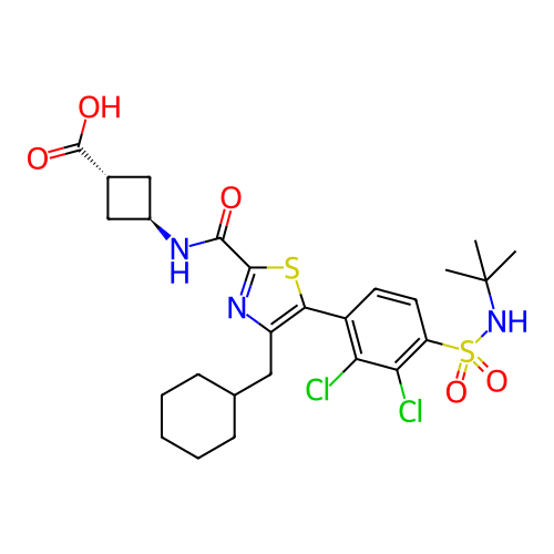 Chemical structure of BindingDB Monomer ID 392074
