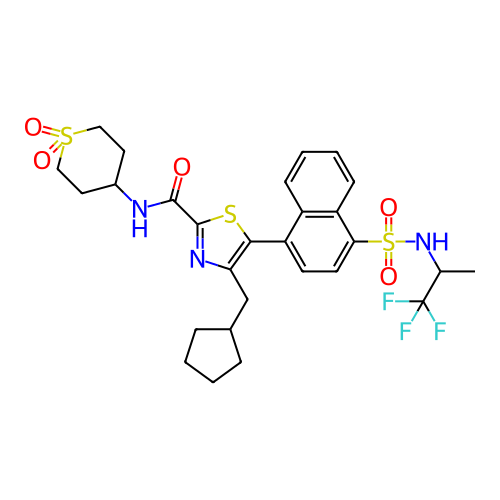 Chemical structure of BindingDB Monomer ID 392106
