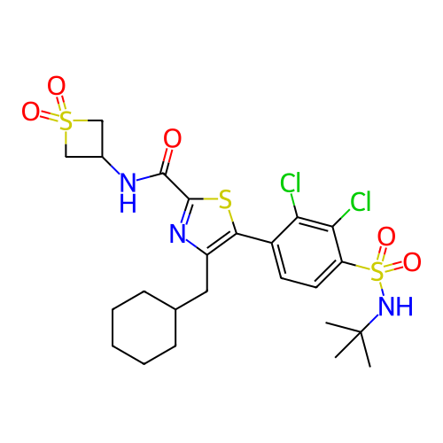 Chemical structure of BindingDB Monomer ID 392142