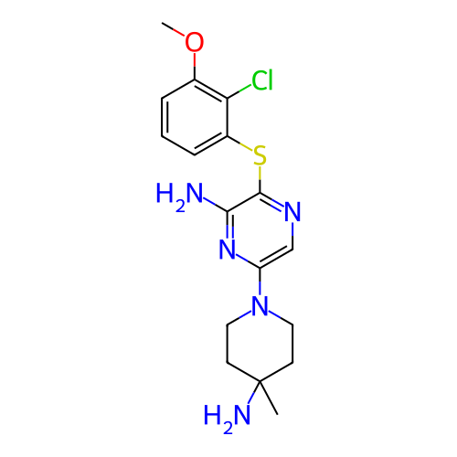 Chemical structure of BindingDB Monomer ID 392251