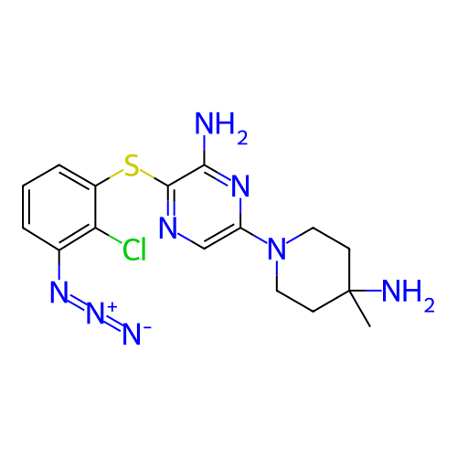 Chemical structure of BindingDB Monomer ID 392308
