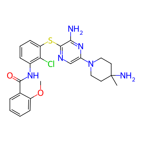 Chemical structure of BindingDB Monomer ID 392309