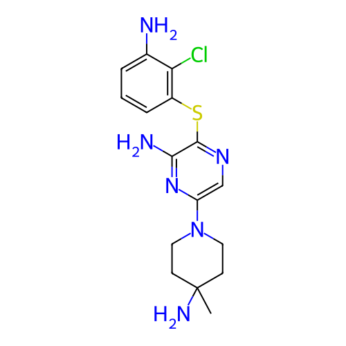 Chemical structure of BindingDB Monomer ID 392311