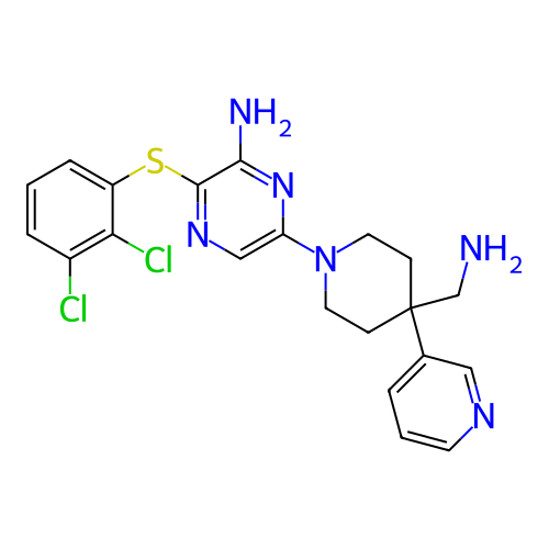 Chemical structure of BindingDB Monomer ID 392314