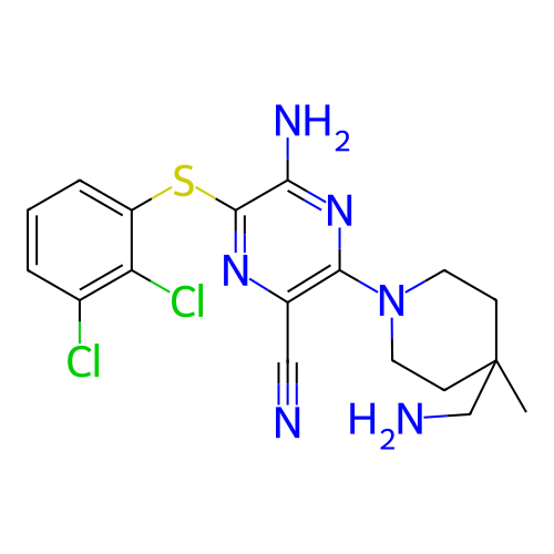 Chemical structure of BindingDB Monomer ID 392316