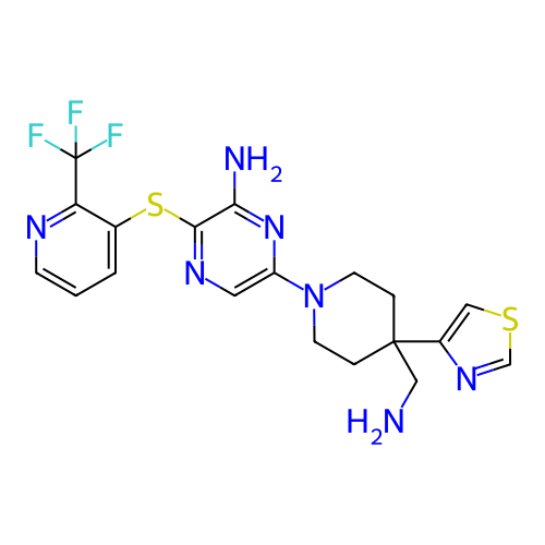 Chemical structure of BindingDB Monomer ID 392321