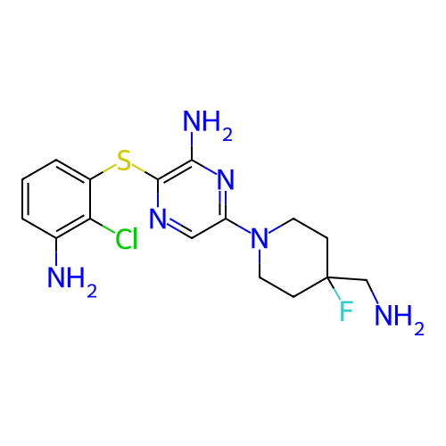 Chemical structure of BindingDB Monomer ID 392325
