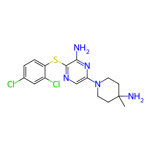 Chemical structure of BindingDB Monomer ID 392333