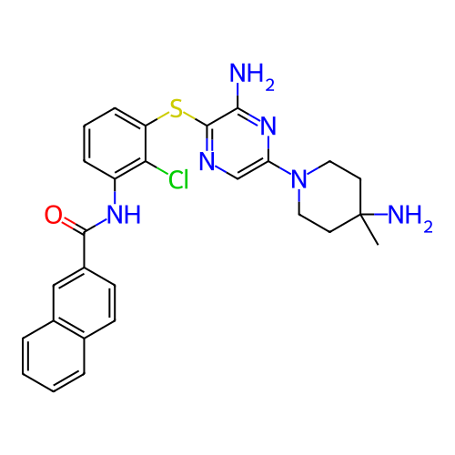 Chemical structure of BindingDB Monomer ID 392336