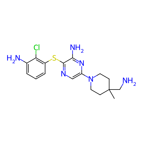 Chemical structure of BindingDB Monomer ID 392338