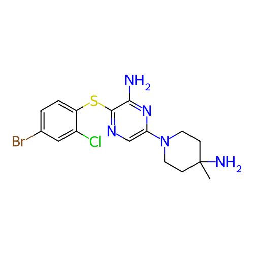 Chemical structure of BindingDB Monomer ID 392340