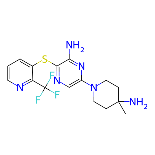 Chemical structure of BindingDB Monomer ID 392347