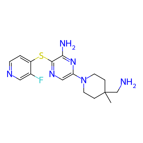 Chemical structure of BindingDB Monomer ID 392356