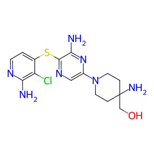 Chemical structure of BindingDB Monomer ID 392360