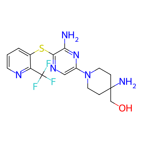 Chemical structure of BindingDB Monomer ID 392361