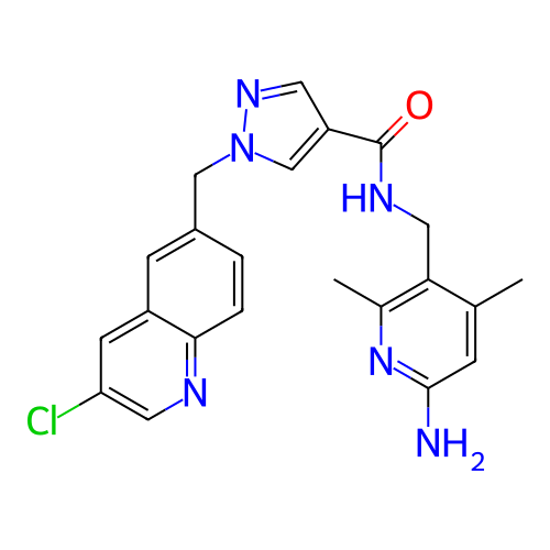 Chemical structure of BindingDB Monomer ID 392516