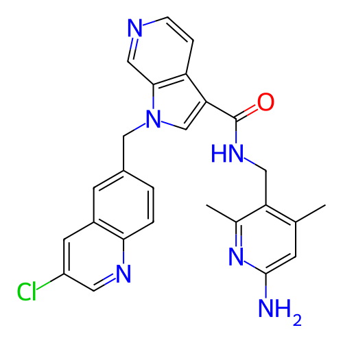 Chemical structure of BindingDB Monomer ID 392530