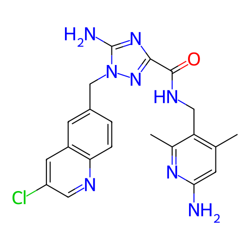Chemical structure of BindingDB Monomer ID 392534
