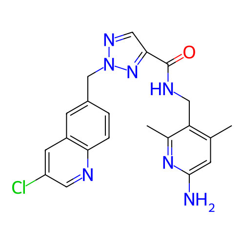 Chemical structure of BindingDB Monomer ID 392535