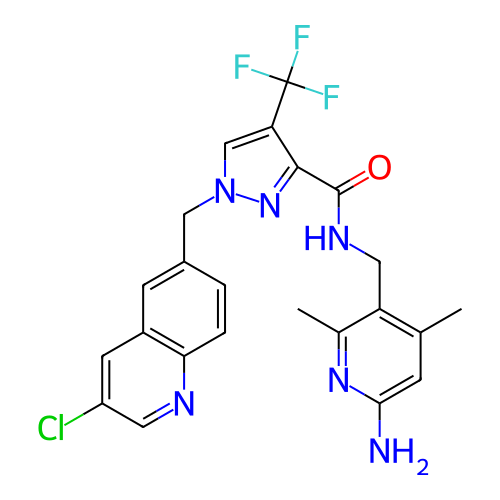 Chemical structure of BindingDB Monomer ID 392536
