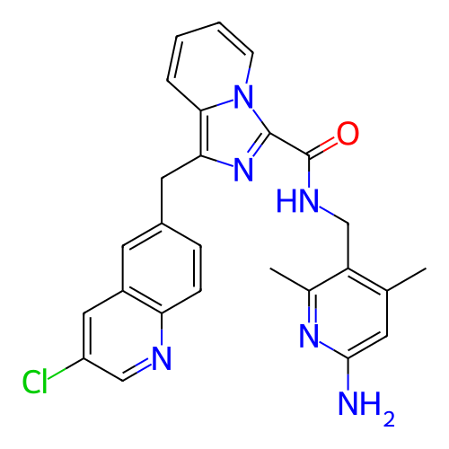 Chemical structure of BindingDB Monomer ID 392537