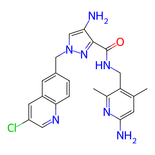 Chemical structure of BindingDB Monomer ID 392538