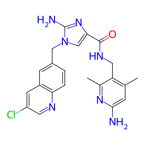 Chemical structure of BindingDB Monomer ID 392542