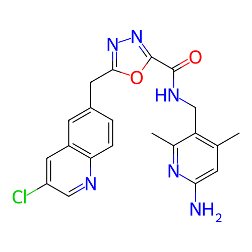 Chemical structure of BindingDB Monomer ID 392544