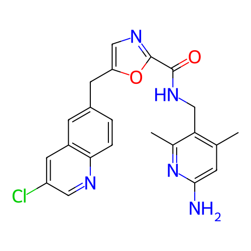 Chemical structure of BindingDB Monomer ID 392545