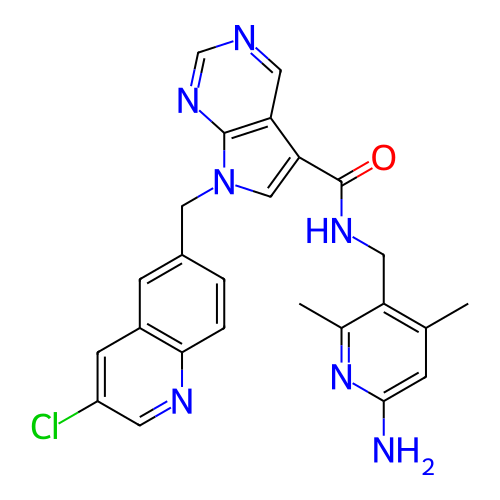 Chemical structure of BindingDB Monomer ID 392546