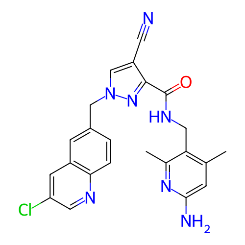 Chemical structure of BindingDB Monomer ID 392550