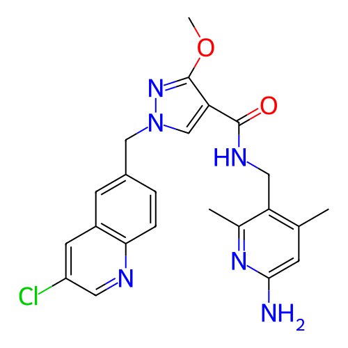 Chemical structure of BindingDB Monomer ID 392553