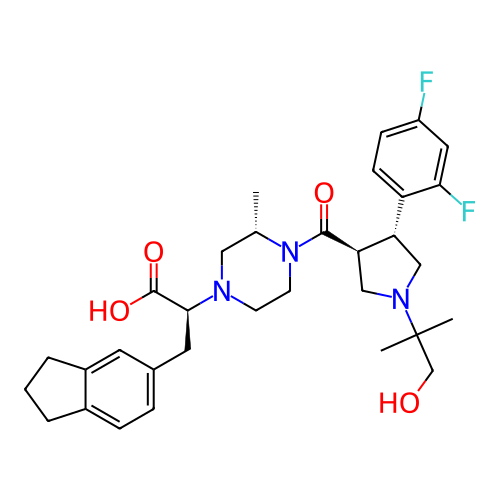 Chemical structure of BindingDB Monomer ID 392672